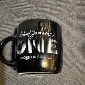 Michael Jackson ONE Cirque du Soleil Black Mug